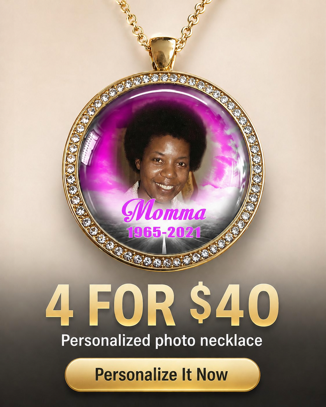 PhotoLoved Facebook ad
