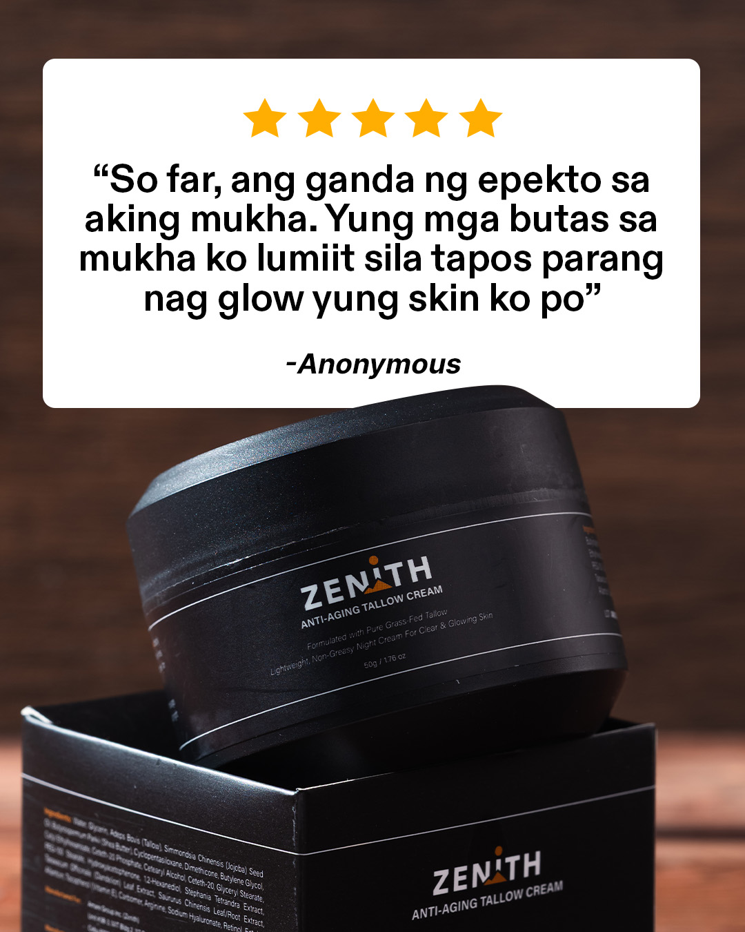 Zenith PH - Facial Care For Men Facebook ad