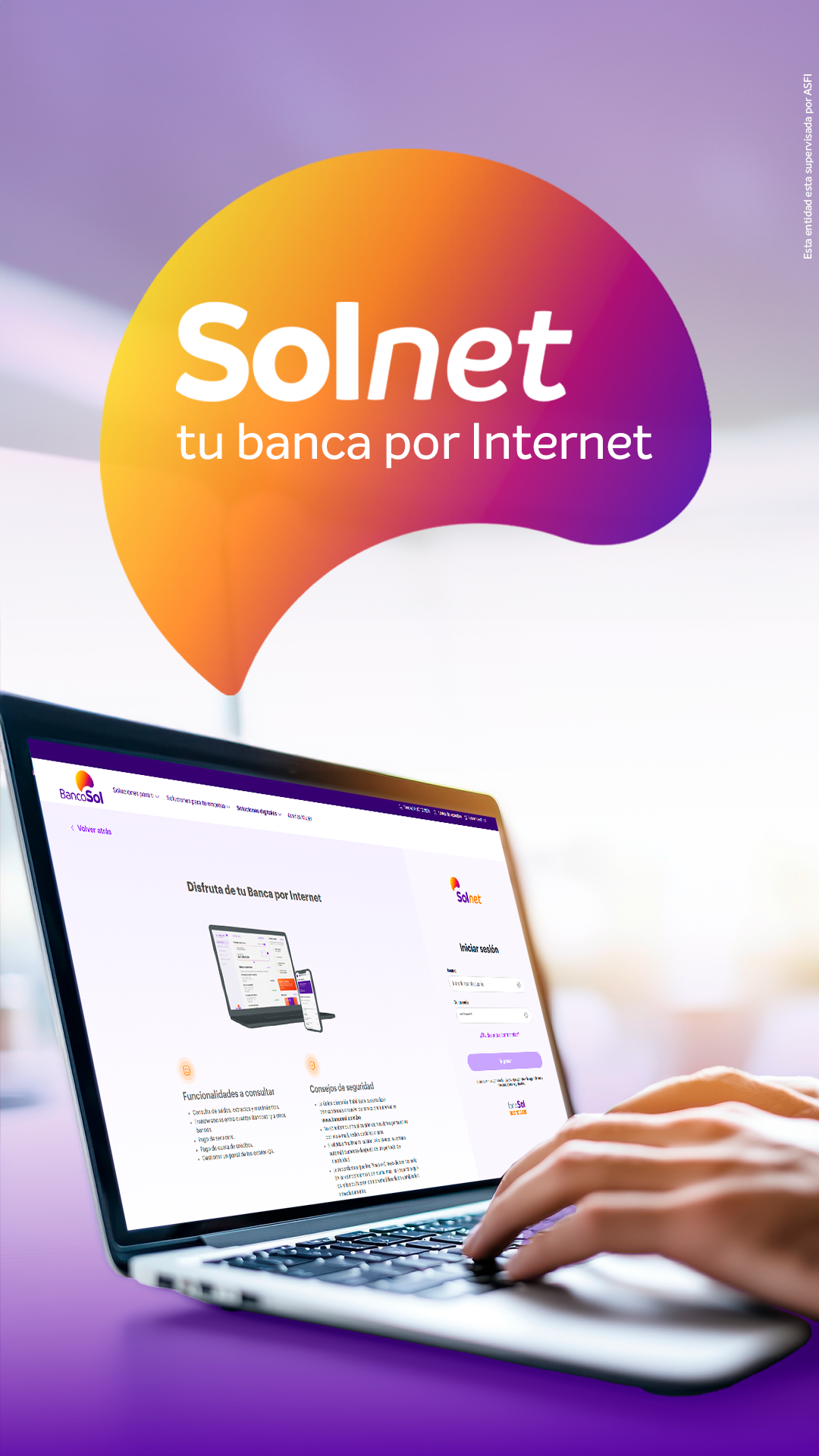 BancoSol Facebook ad