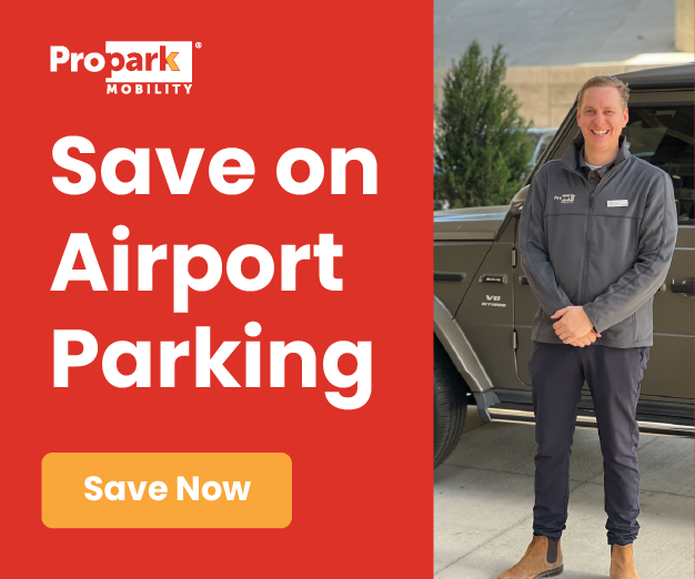 Propark Mobility Facebook ad: Valet Parking at DEN Airport