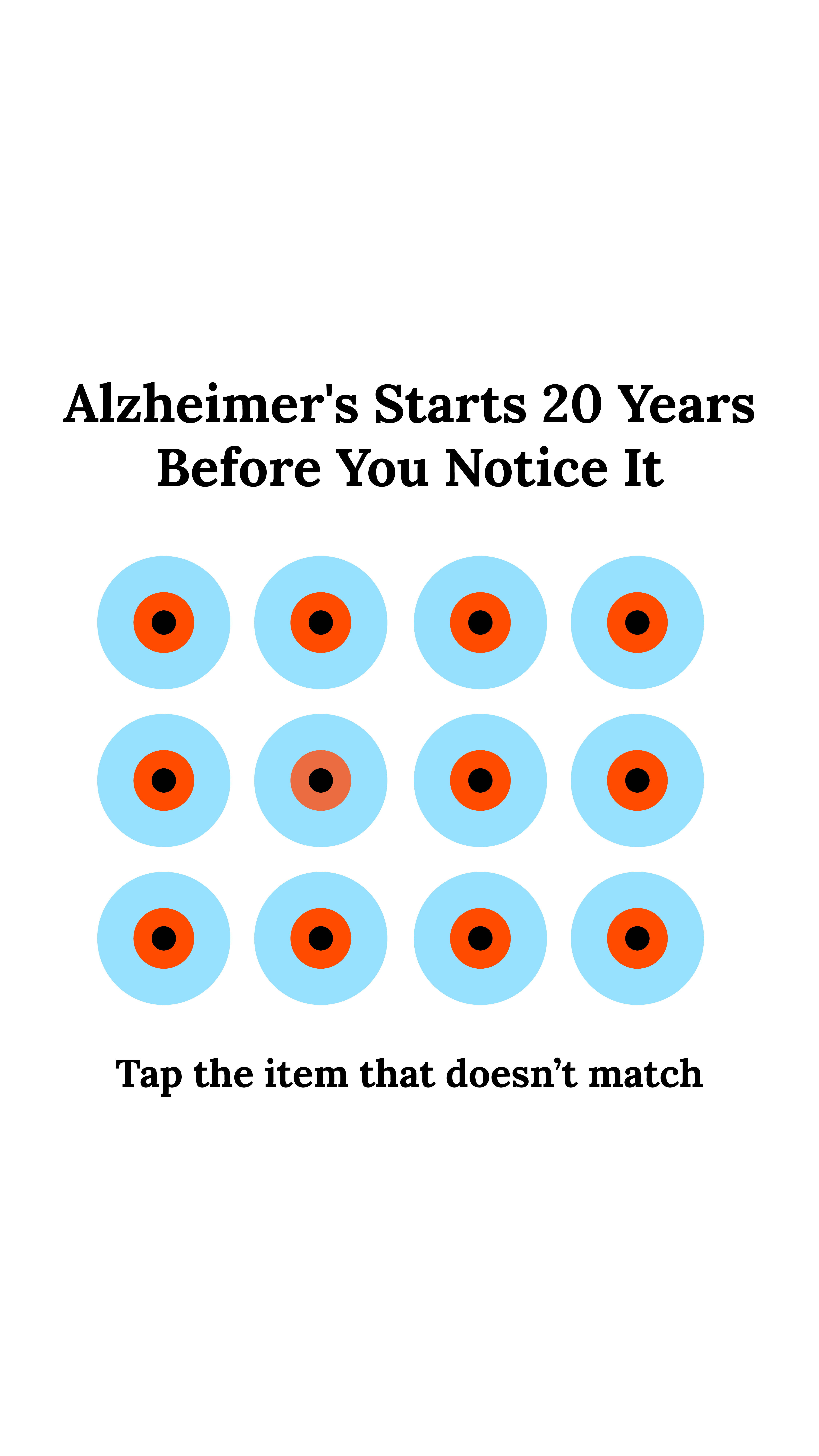 Brain Health Check Facebook ad