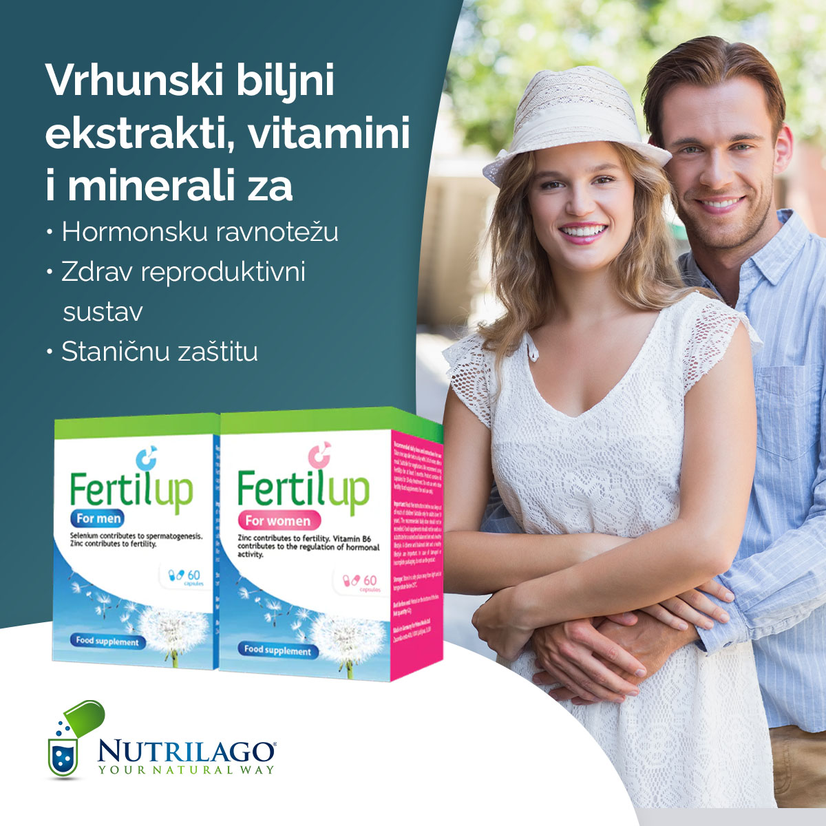 Nutrilago Hrvatska Facebook ad
