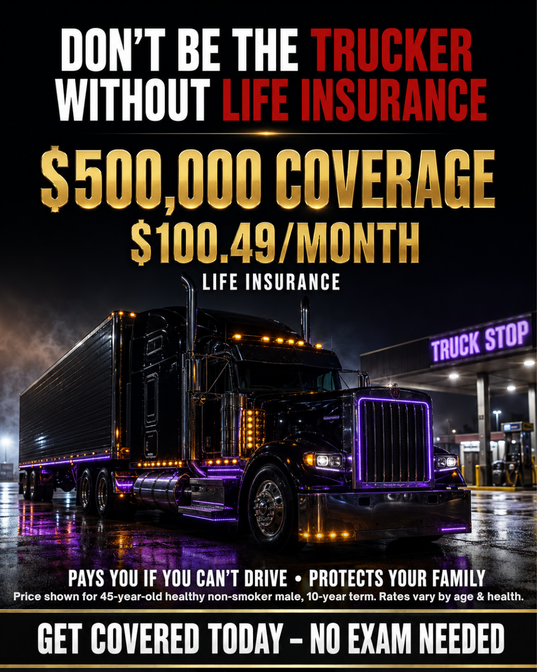 American Truckers Advantage Facebook ad