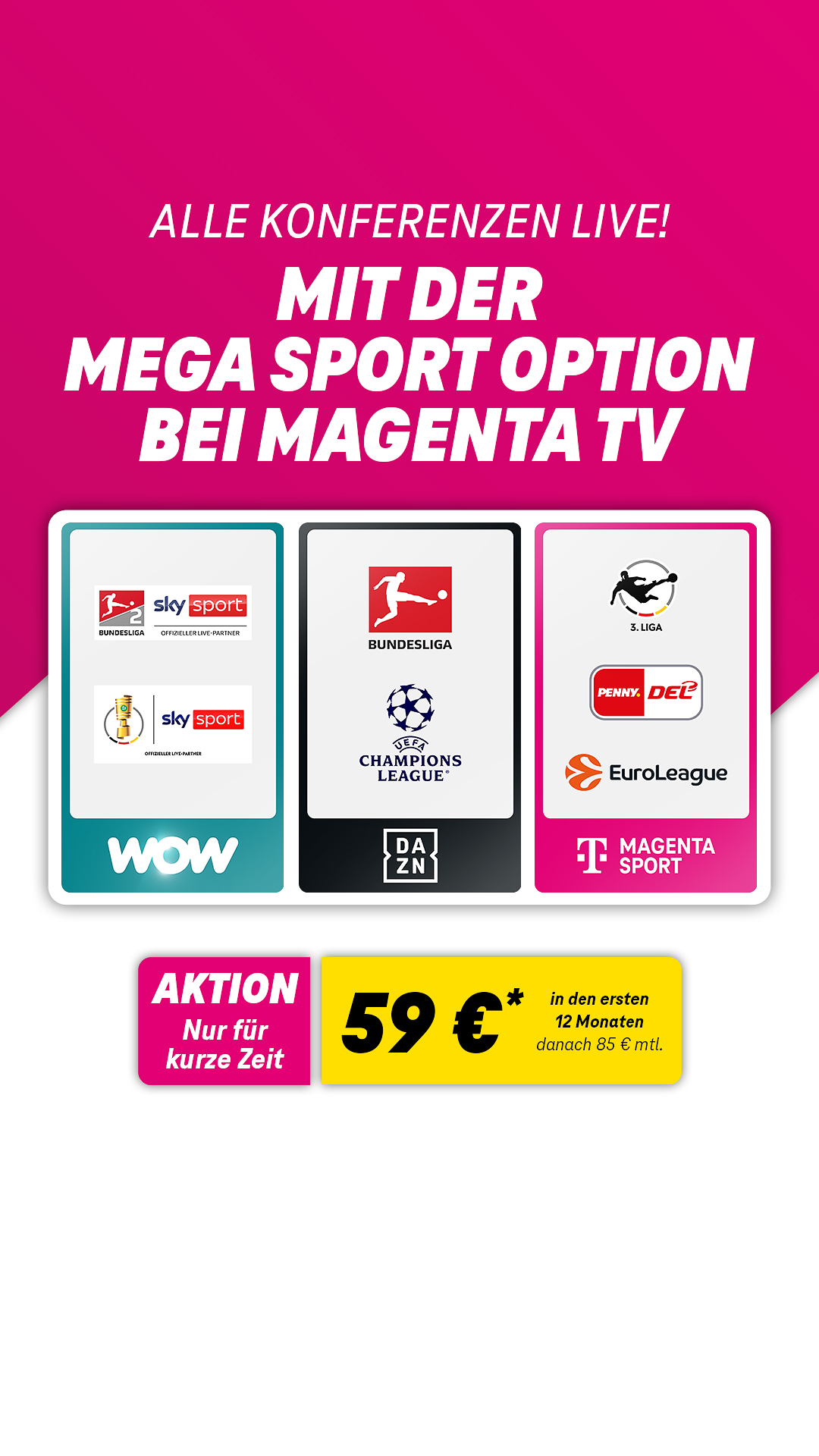 Telekom Shop Facebook ad: Einfach alles drin!