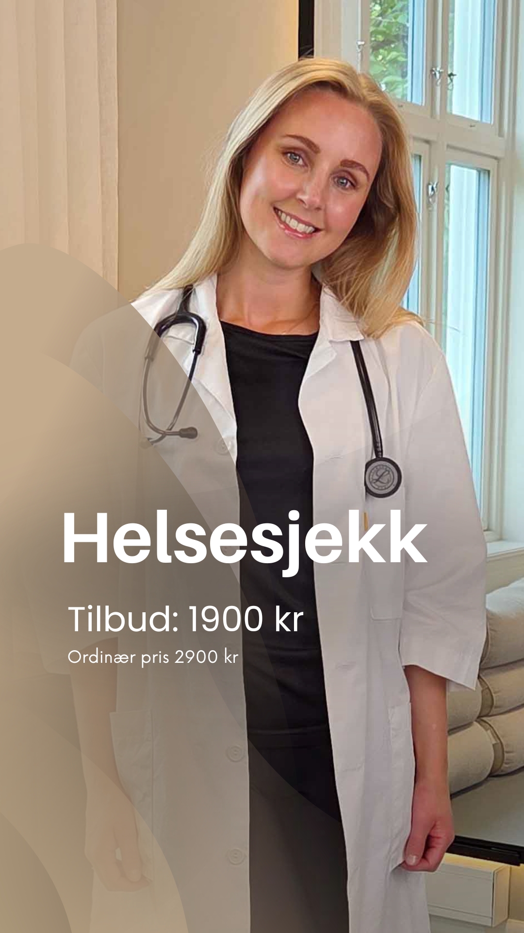 Stabil Helse Facebook ad: Full helsesjekk i Oslo