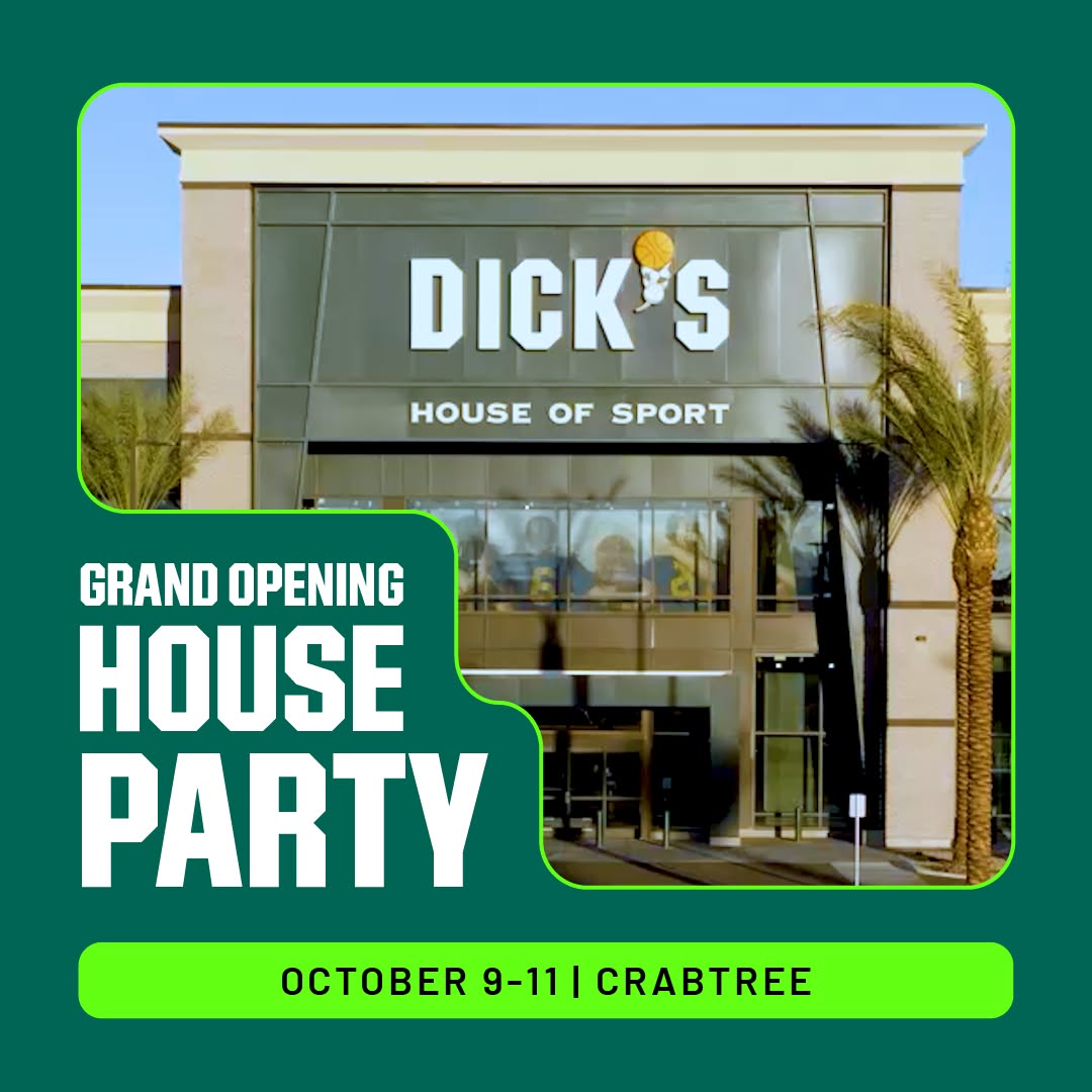 Dick's Sporting Goods House of Sport Facebook ad: Your House Party Invite