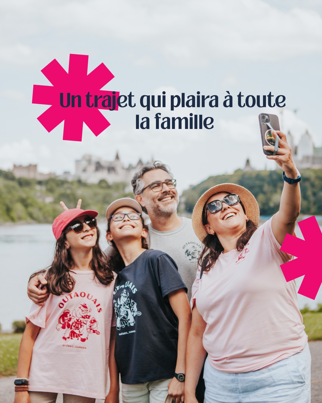 Tourisme Outaouais Facebook ad: Et voilà! Voici un bel itinéraire d’une journée…