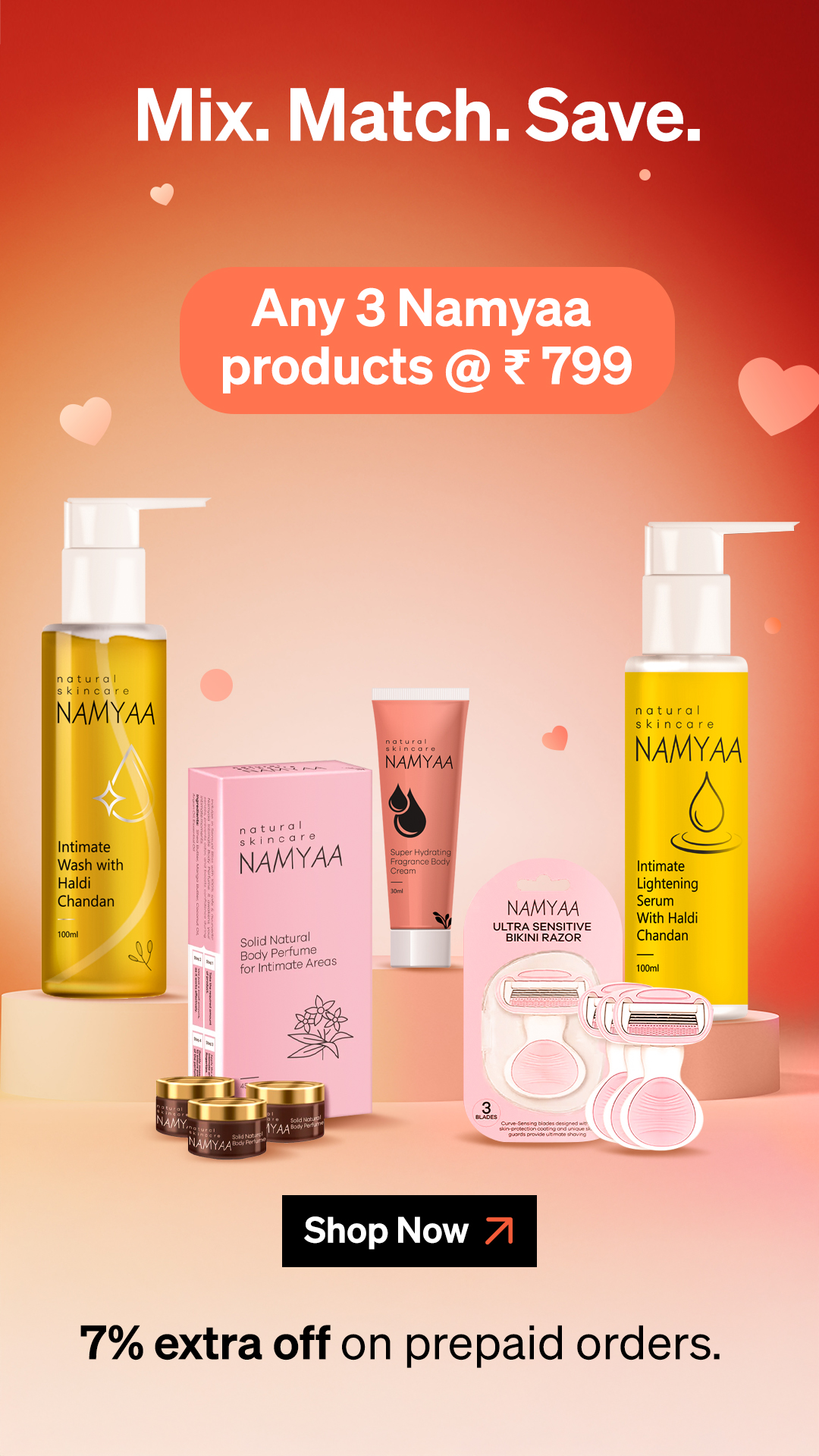 Namyaa India Facebook ad from Mar 5, 2026