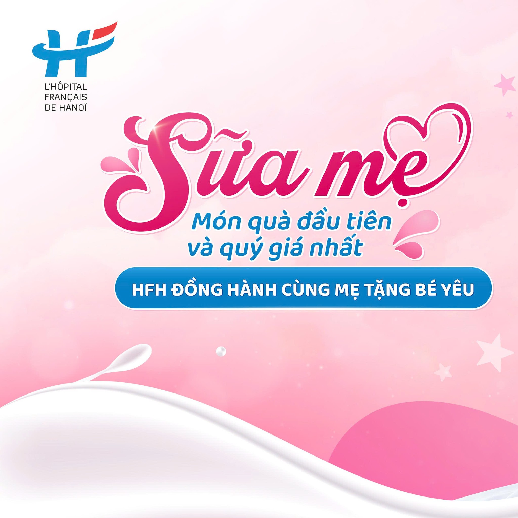 Bệnh viện Việt Pháp Hà Nội Facebook ad: SỮA MẸ - MÓN QUÀ ĐẦU TIÊN VÀ…