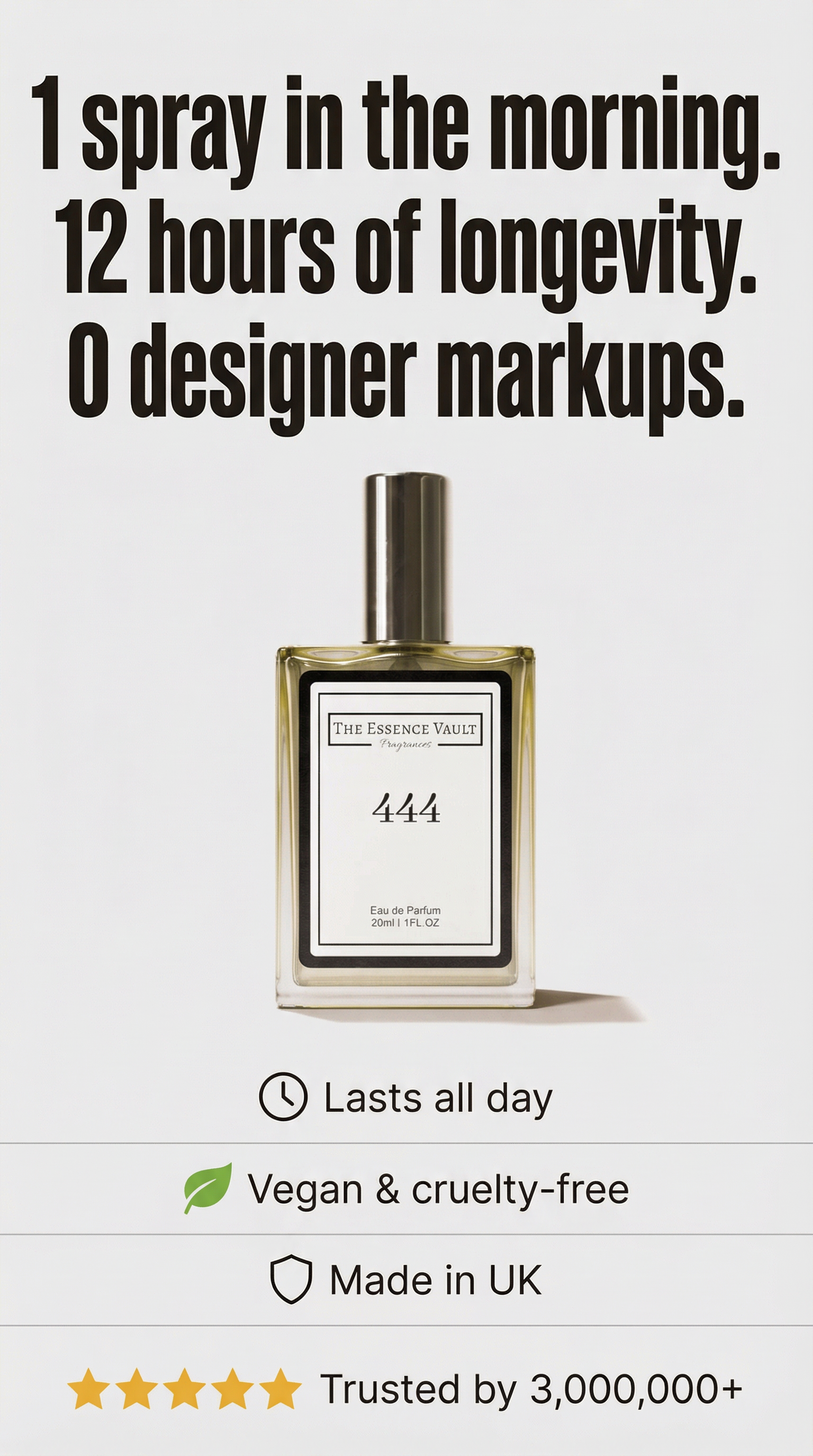 The Essence Vault Facebook ad