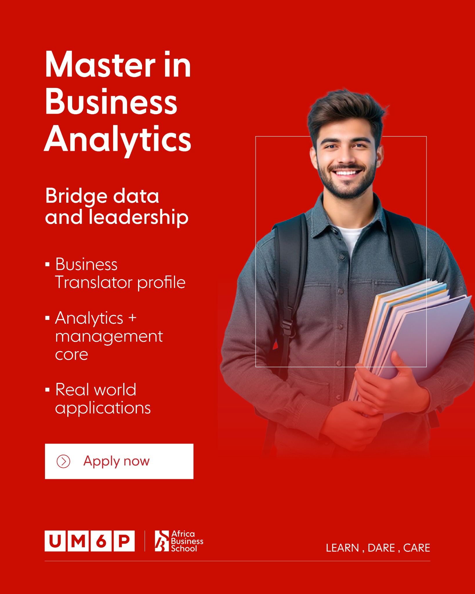 Africa Business School Facebook ad