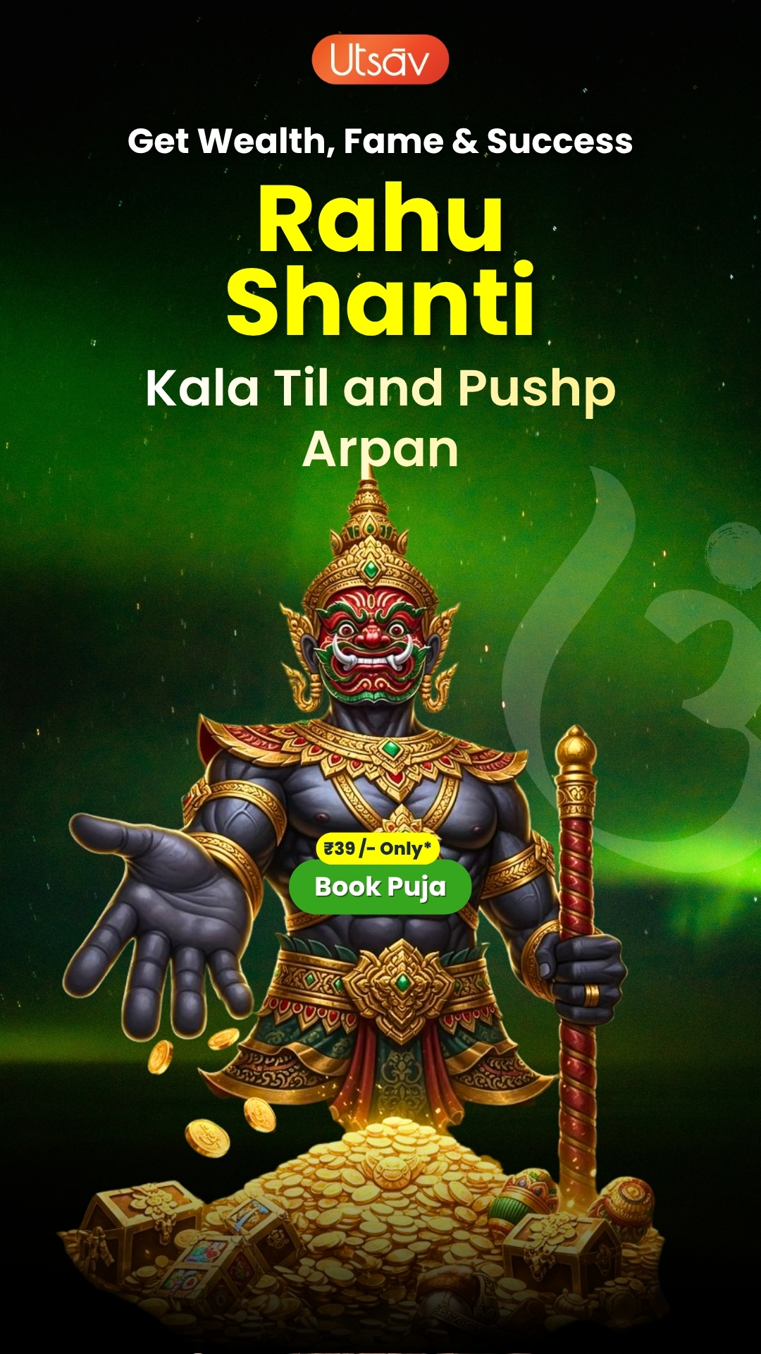 Utsav App : India’s most Loved  Puja Booking App Facebook ad