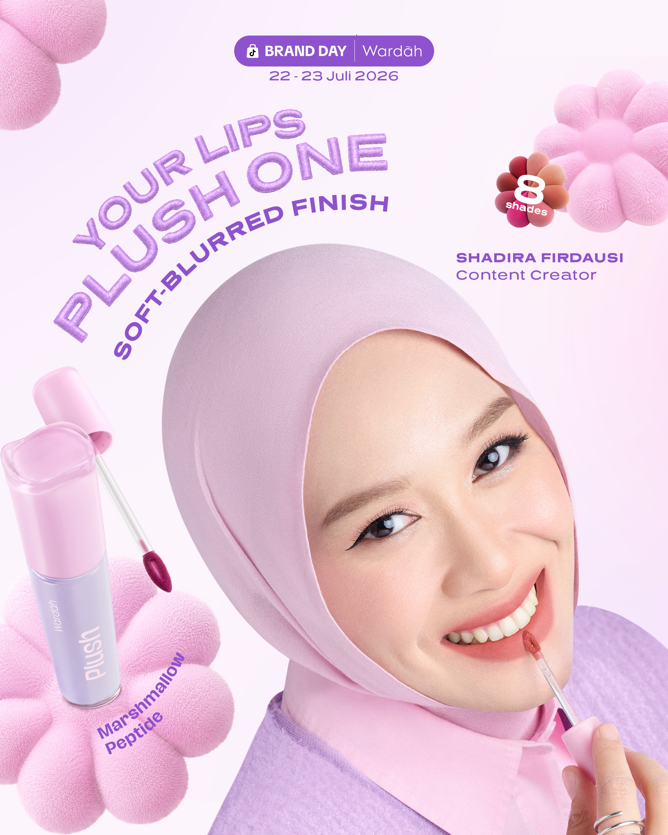 Wardah Cosmetics Facebook ad