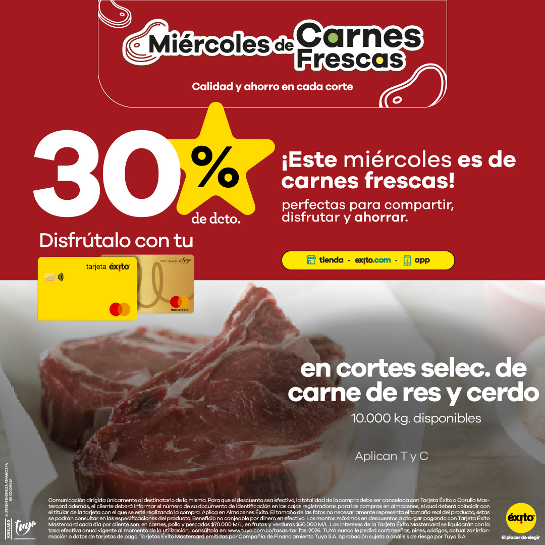 Éxito Facebook ad