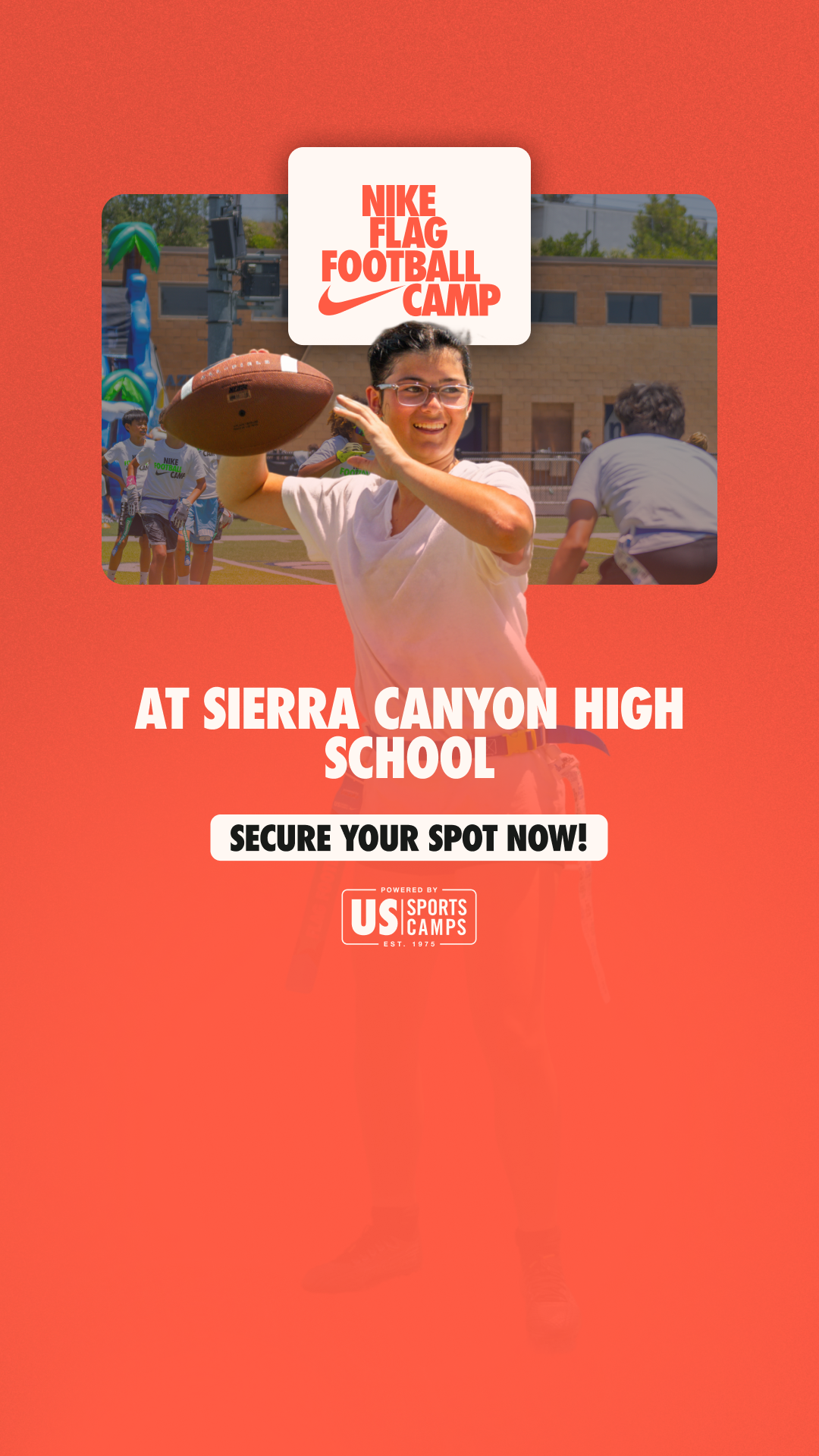 US Sports Camps - NIKE Sports Camps Facebook ad