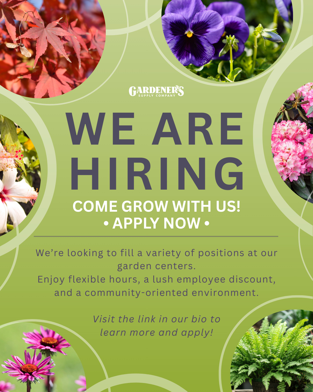 Gardener's Supply Garden Centers Facebook ad