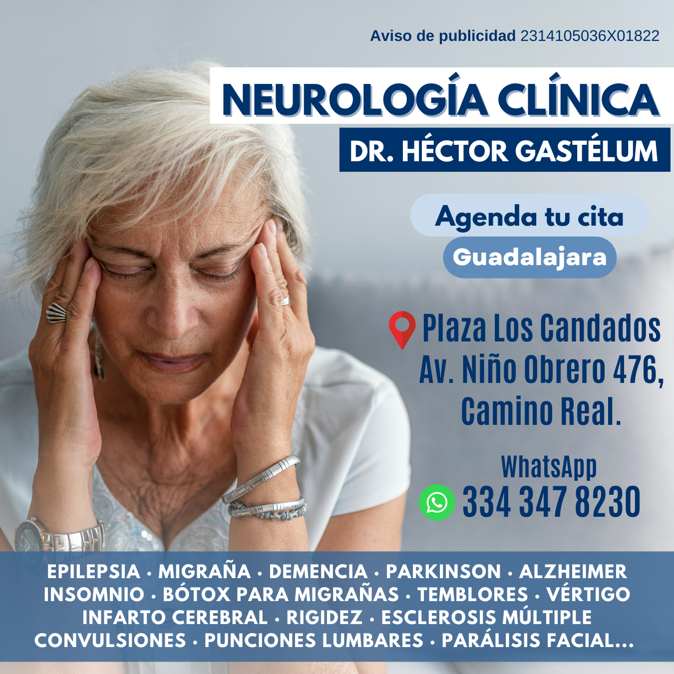 Dr. Héctor Gastélum - Neurólogo Facebook ad from Oct 2, 2024