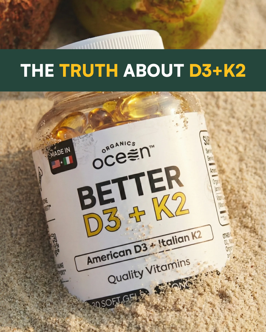 Organics Ocean Facebook ad