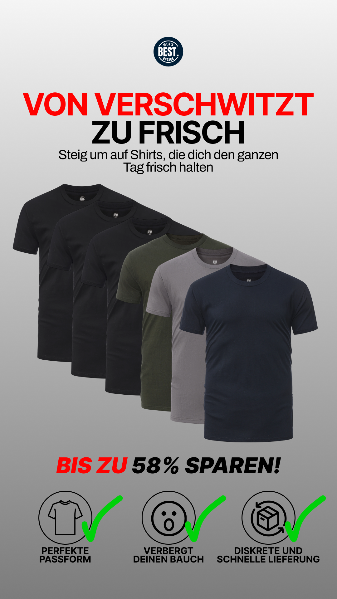 Men's Best Basics Facebook ad