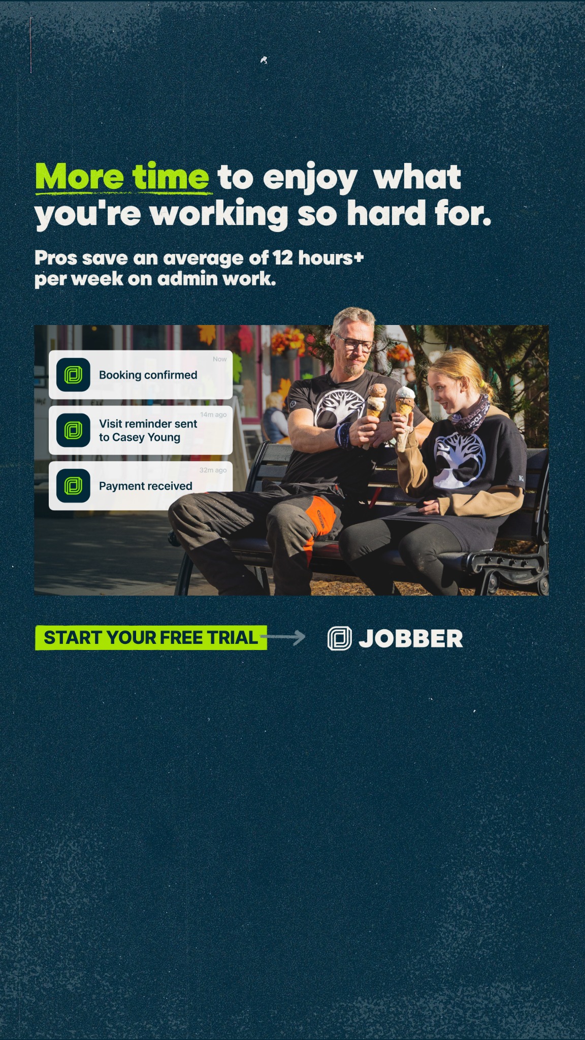 Jobber Facebook ad