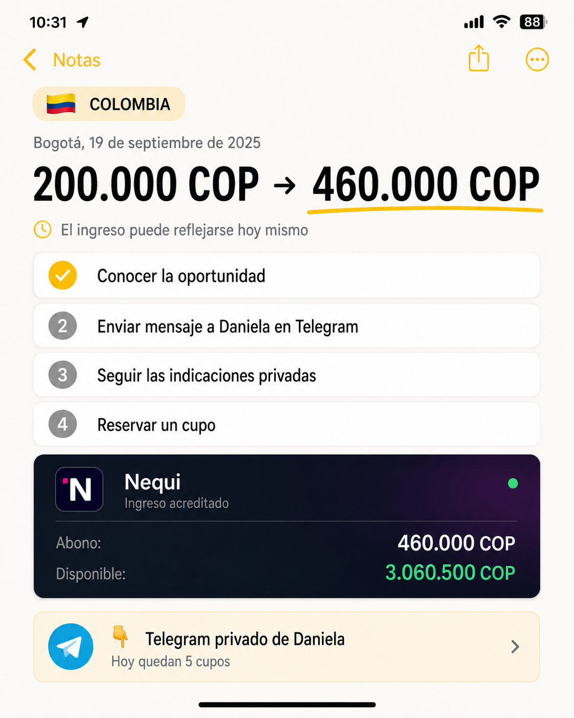 Robert Moore Facebook ad: Mapa Sereno Colombia | Comunidad educativa de organización…