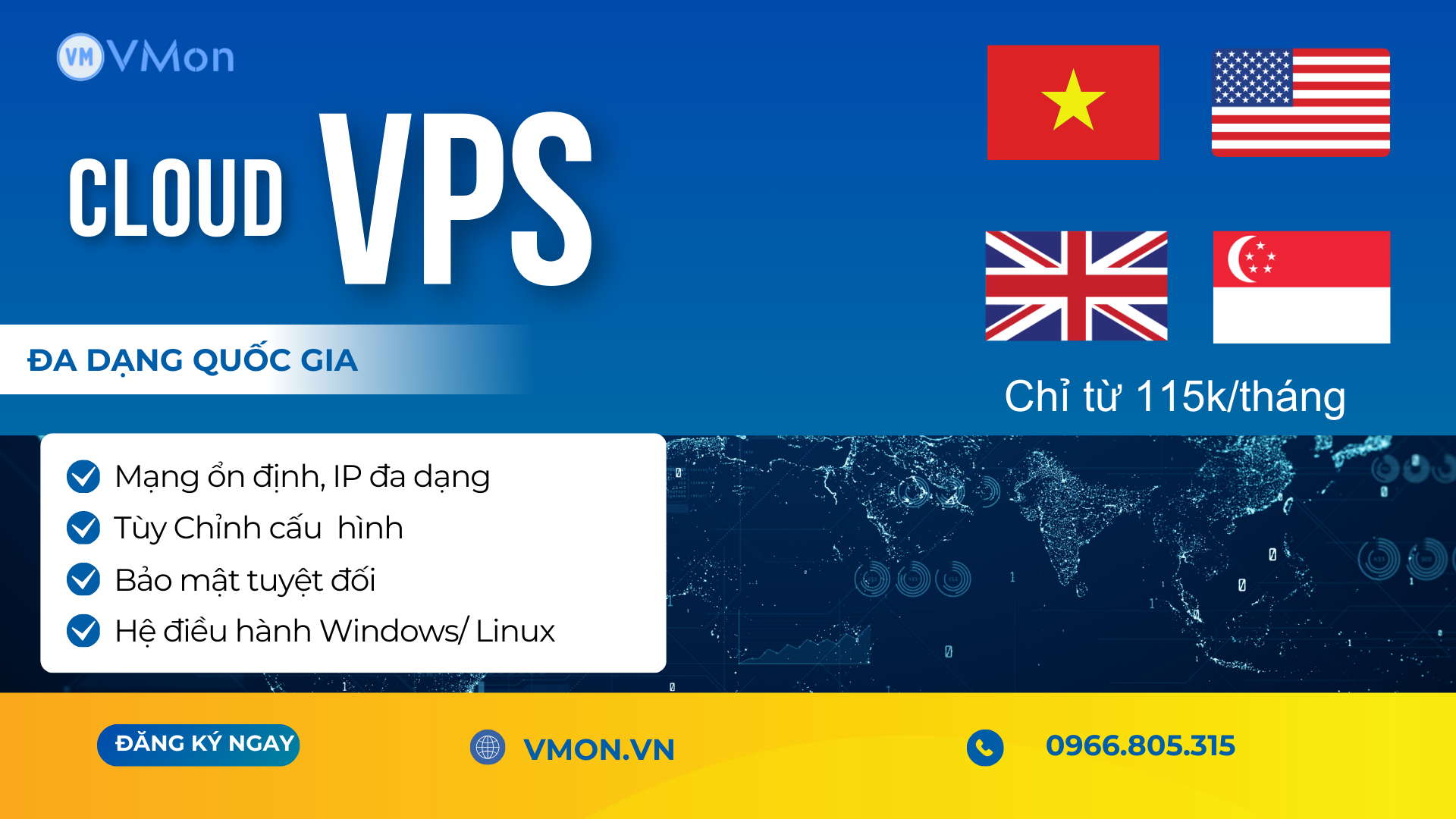 VMon Cloud Facebook ad