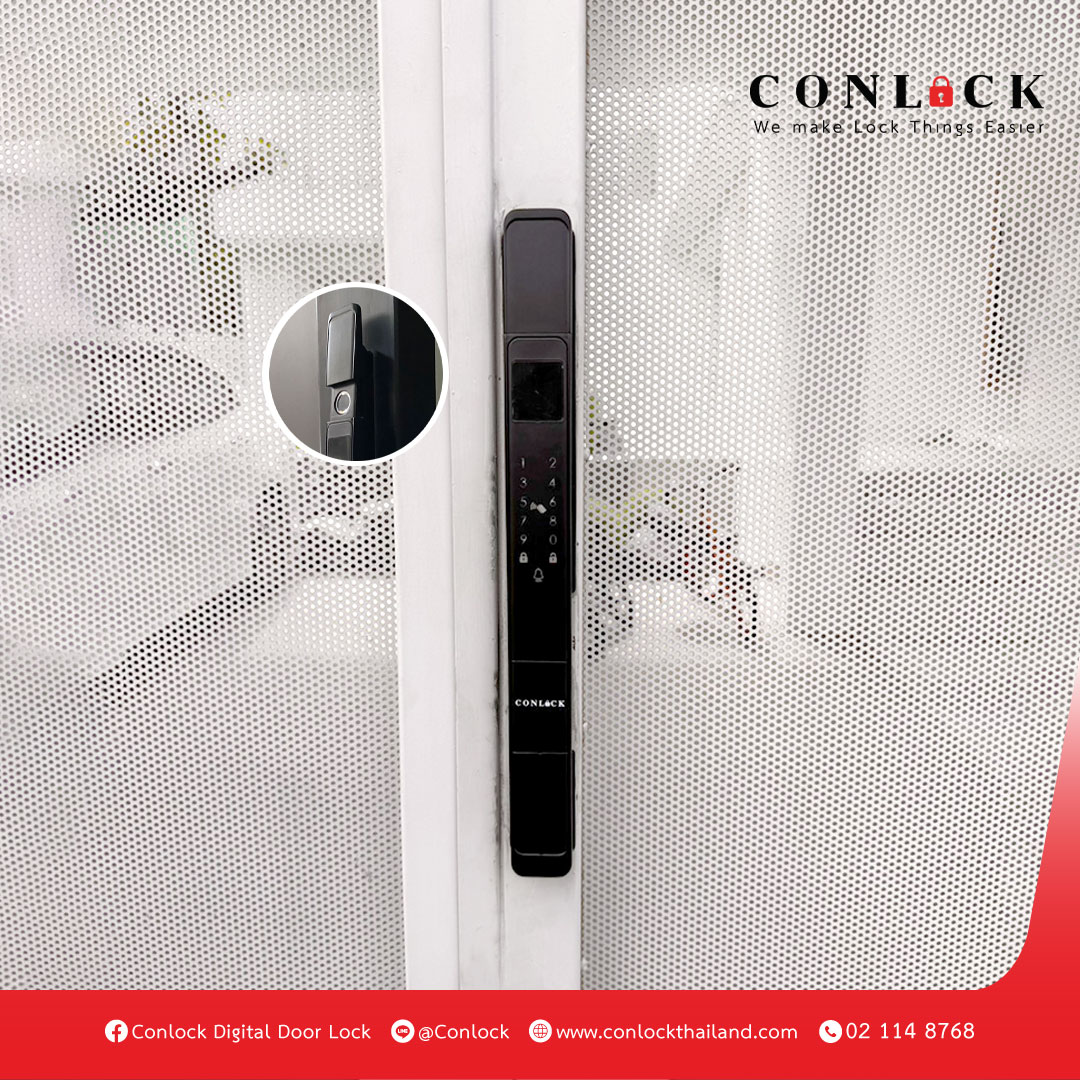 Conlock Digital Door Lock : คอนล็อค กลอนประตูดิจิตอล Facebook ad