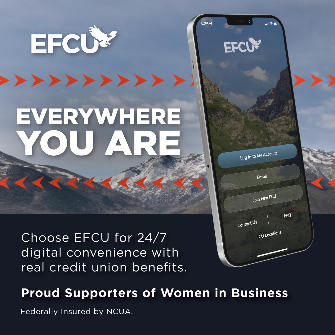 Elko Daily Free Press Facebook ad: Elko Federal Credit Union - Powered By You.Soar Above
