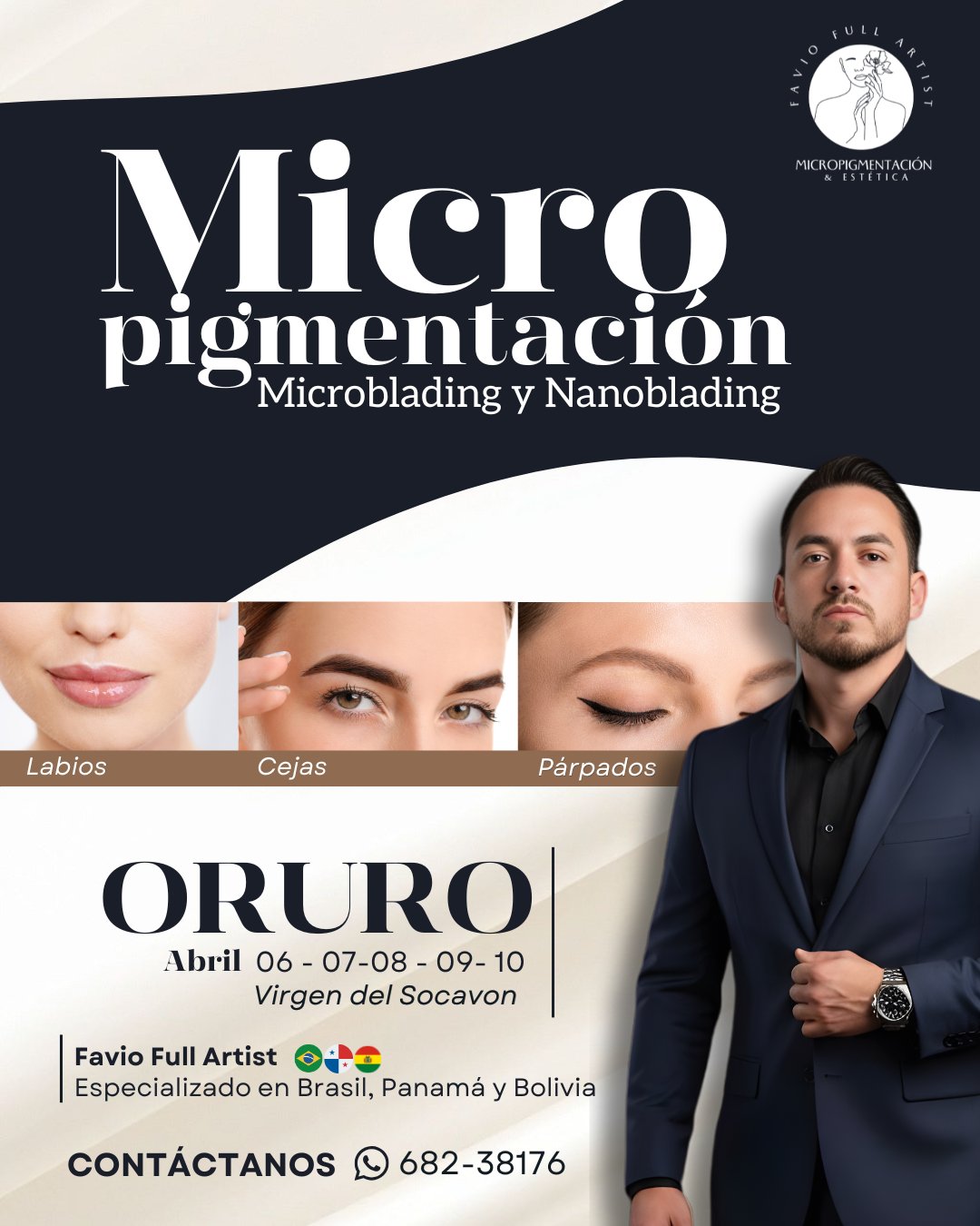 Favio Full Artist - Micropigmentación & Estética Facebook ad: Realza tu belleza con resultados profesionales en…
