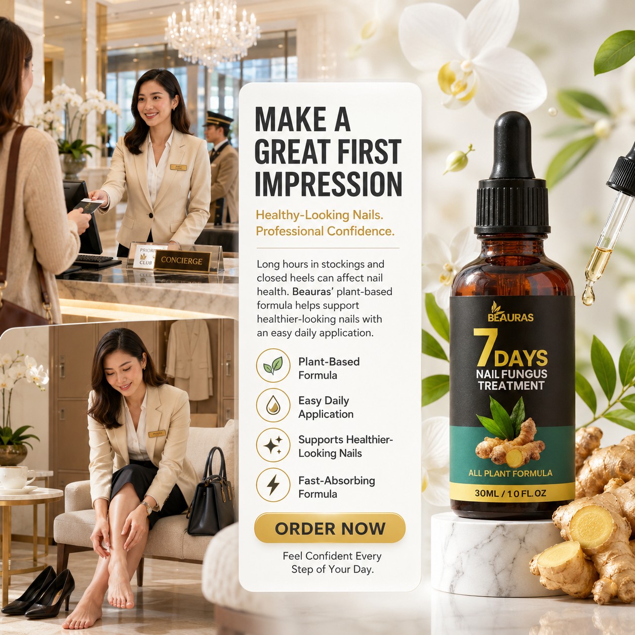 7 days Nail Fungus Treatment Oil Facebook ad