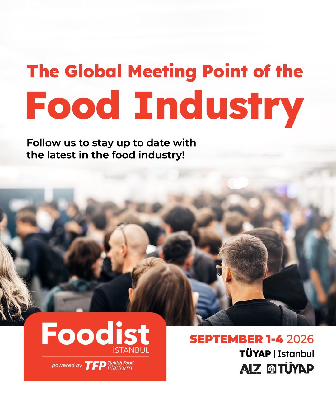 Foodİst Facebook ad: The countdown has begun for Foodist Istanbul 2026.