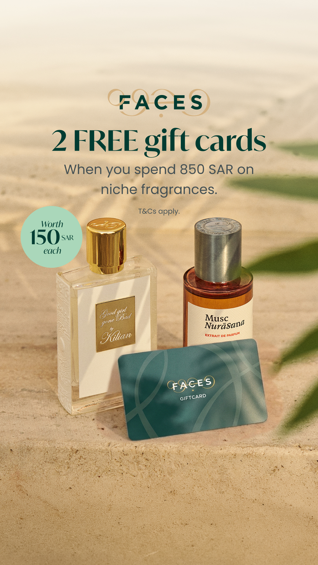Faces Beauty Middle East Facebook ad