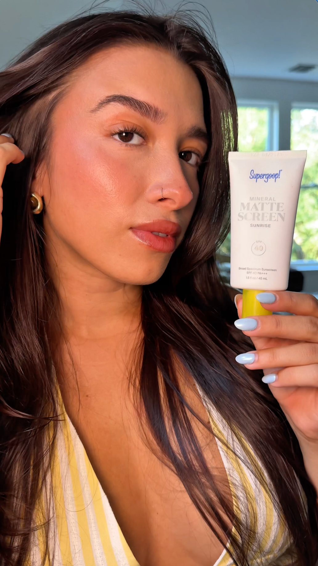 Supergoop Facebook ad: Majorly Matte!