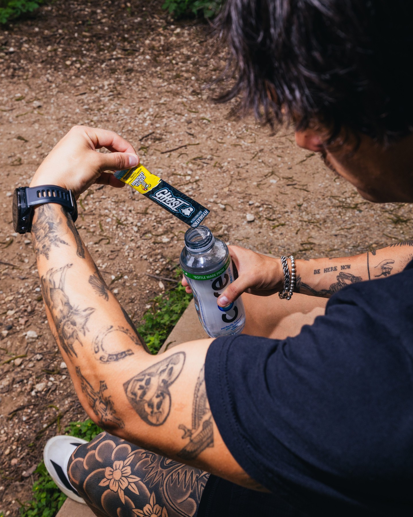 GHOST Hydration Facebook ad: No brew needed