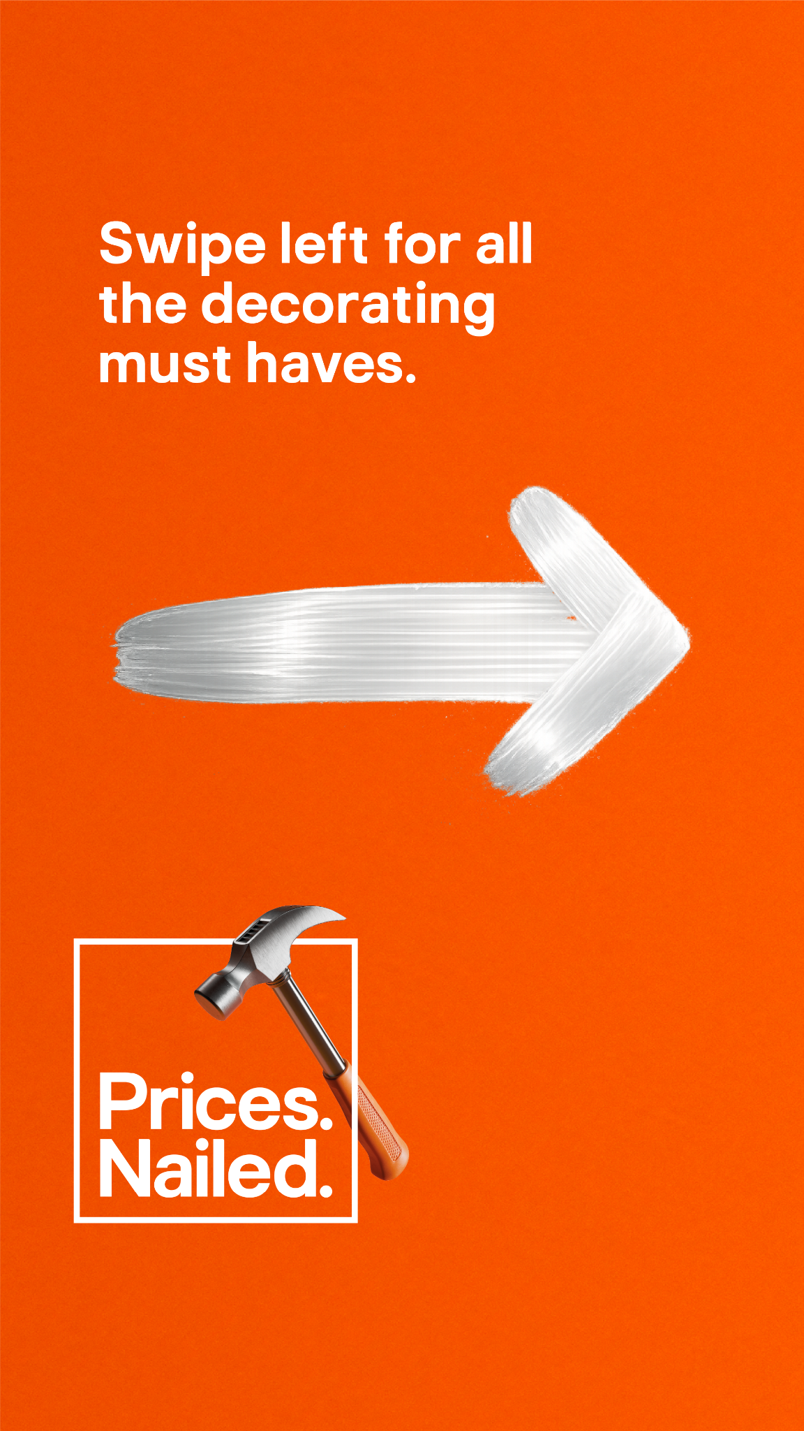 B&Q Facebook ad