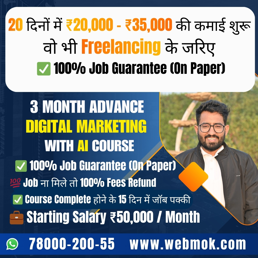 Web Mok Hisar Facebook ad: 20 दिनों में ₹20,000, ₹35,000 की कमाई शुरू