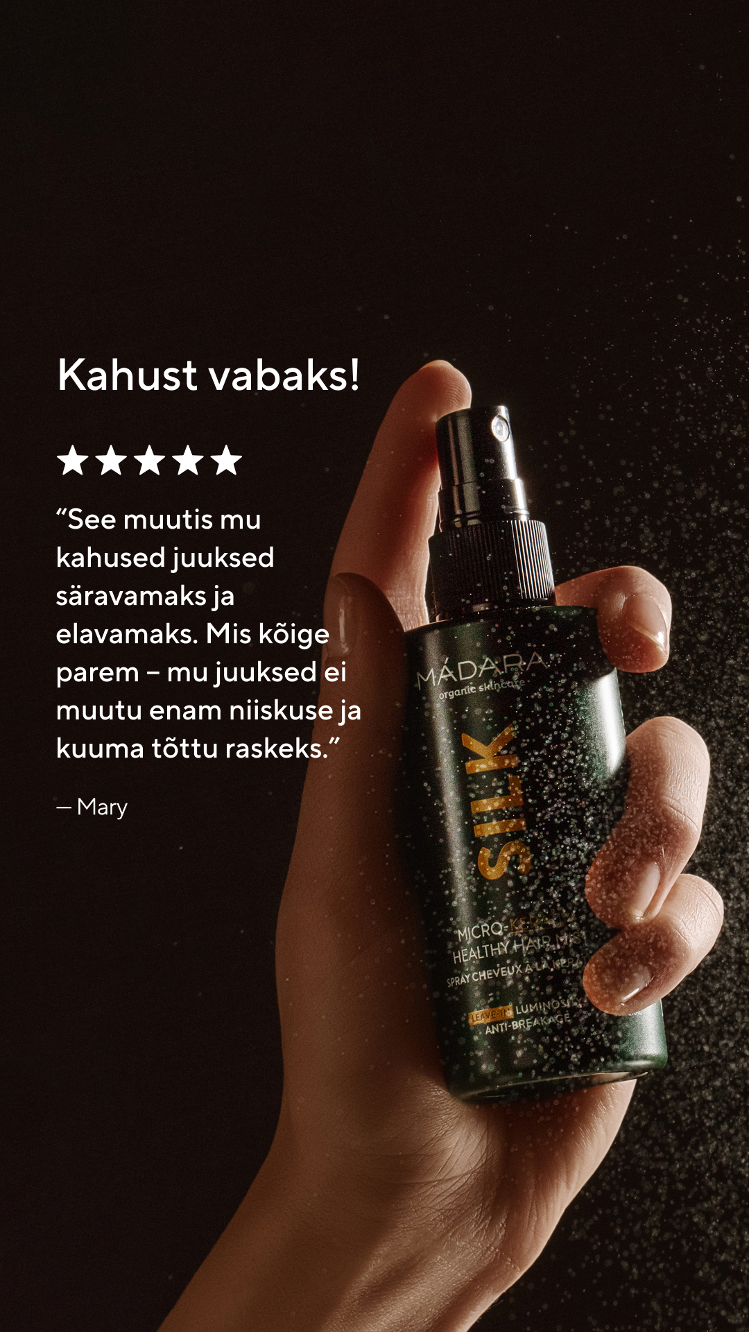 Mádara Organic Skincare Facebook ad