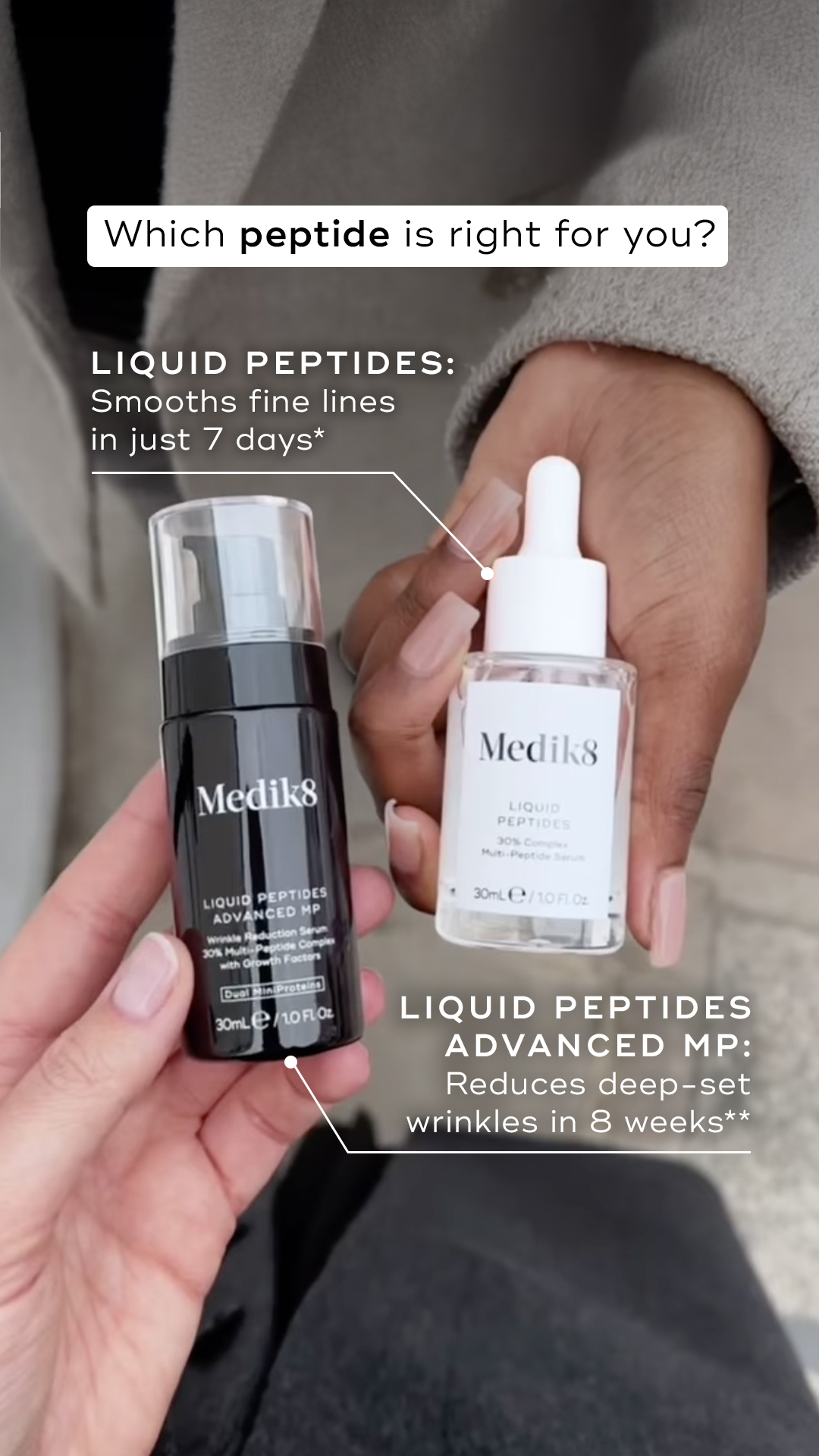 Medik8 Facebook ad