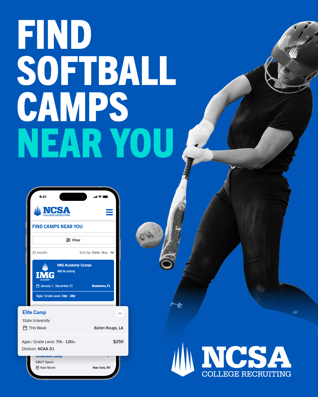 NCSA College Recruiting Facebook ad