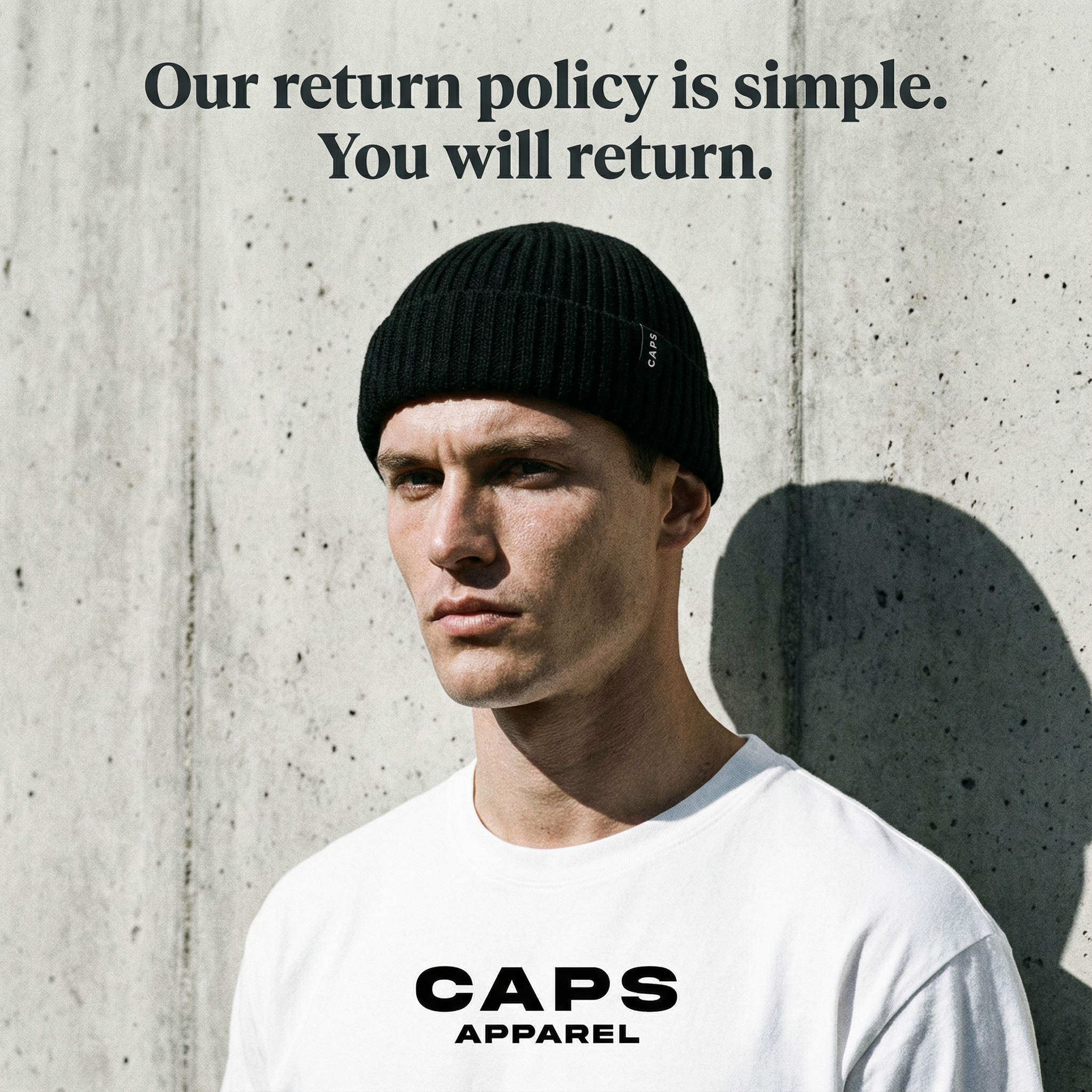CAPS Apparel Facebook ad