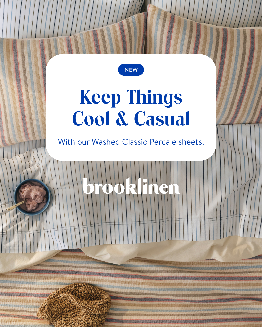 Brooklinen Facebook ad