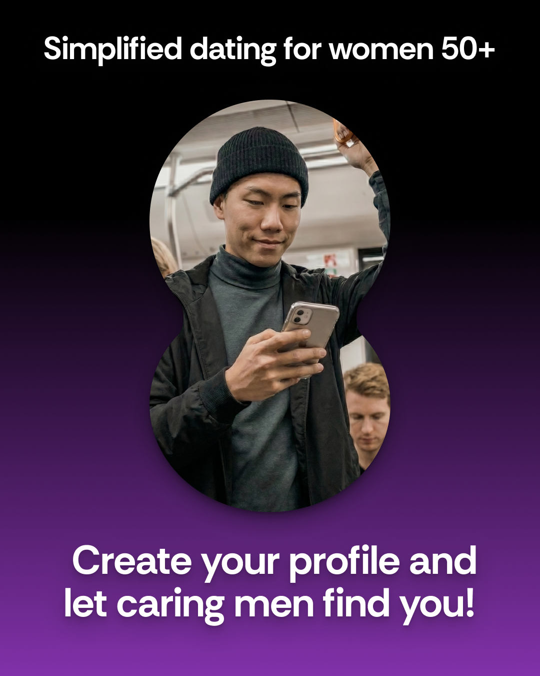 Easy Match Facebook ad: The Only Dating Site Built Exclusively for Women 50+ Who…