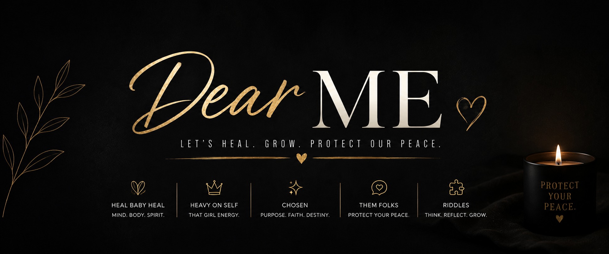 Dear Me Facebook ad: Welcome to Dear Me…