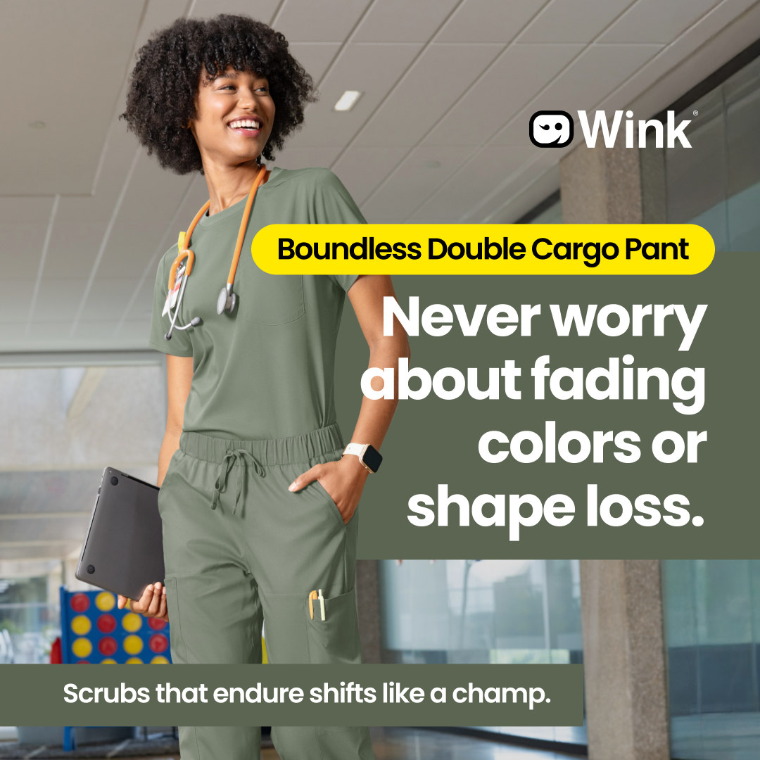 Wink Scrubs Facebook ad