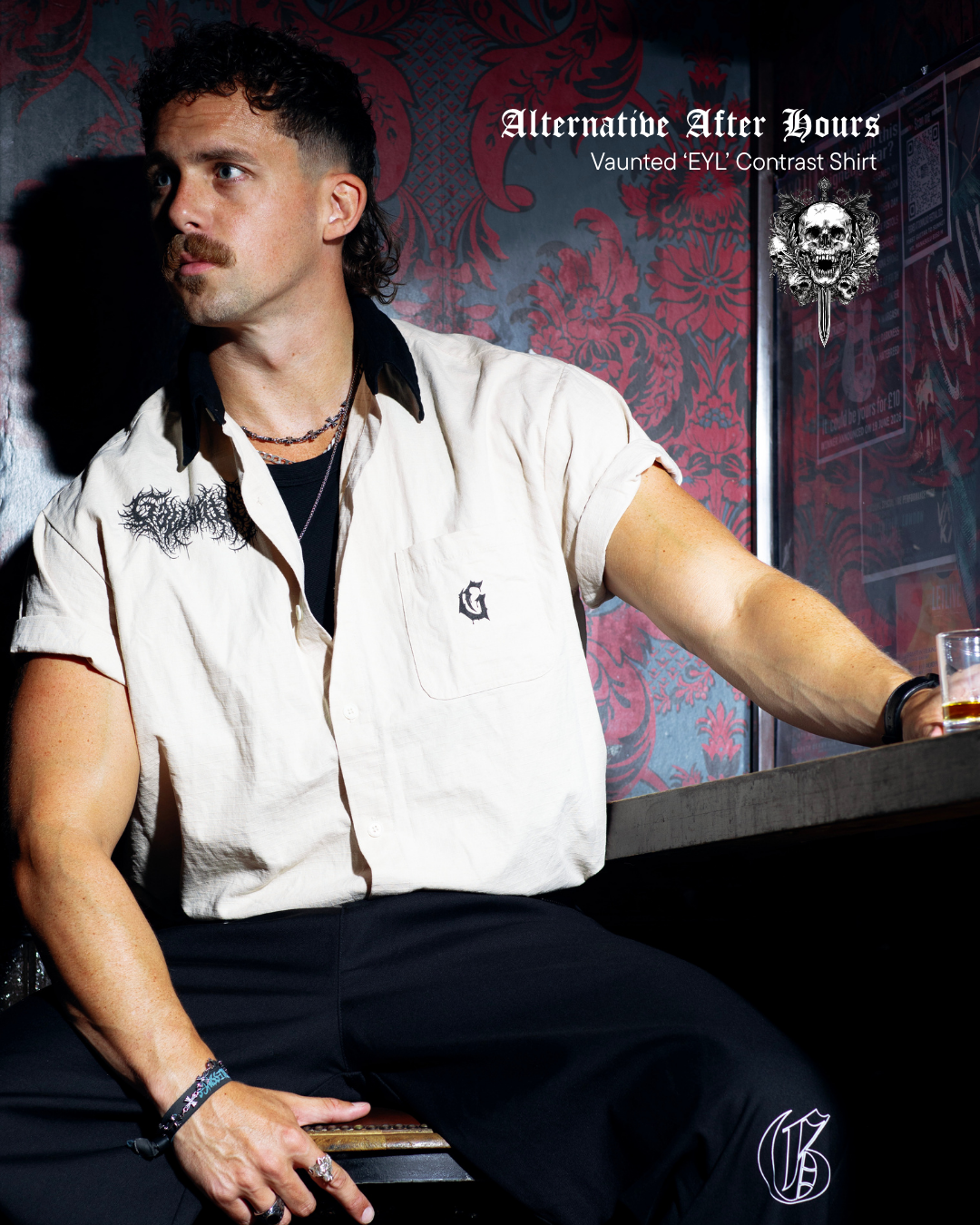 Studio Gallantry Facebook ad: Dinner. Drinks. Gigs.