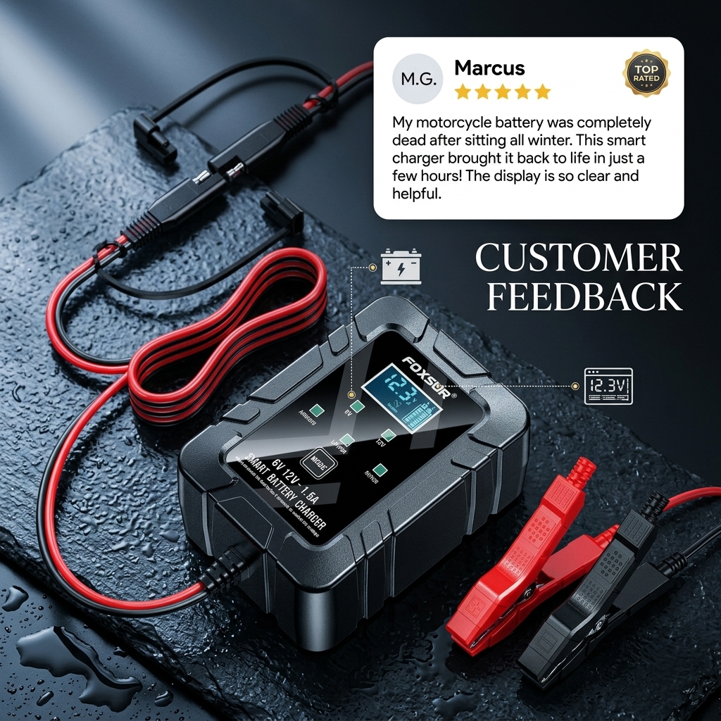Discoverof%R Facebook ad: 6v 12v Automatic Intelligent Recognition