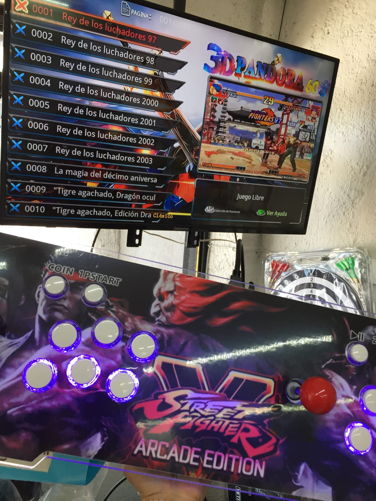 D todo Store Facebook ad: TABLERO ARCADE CON 28890 JUEGOS