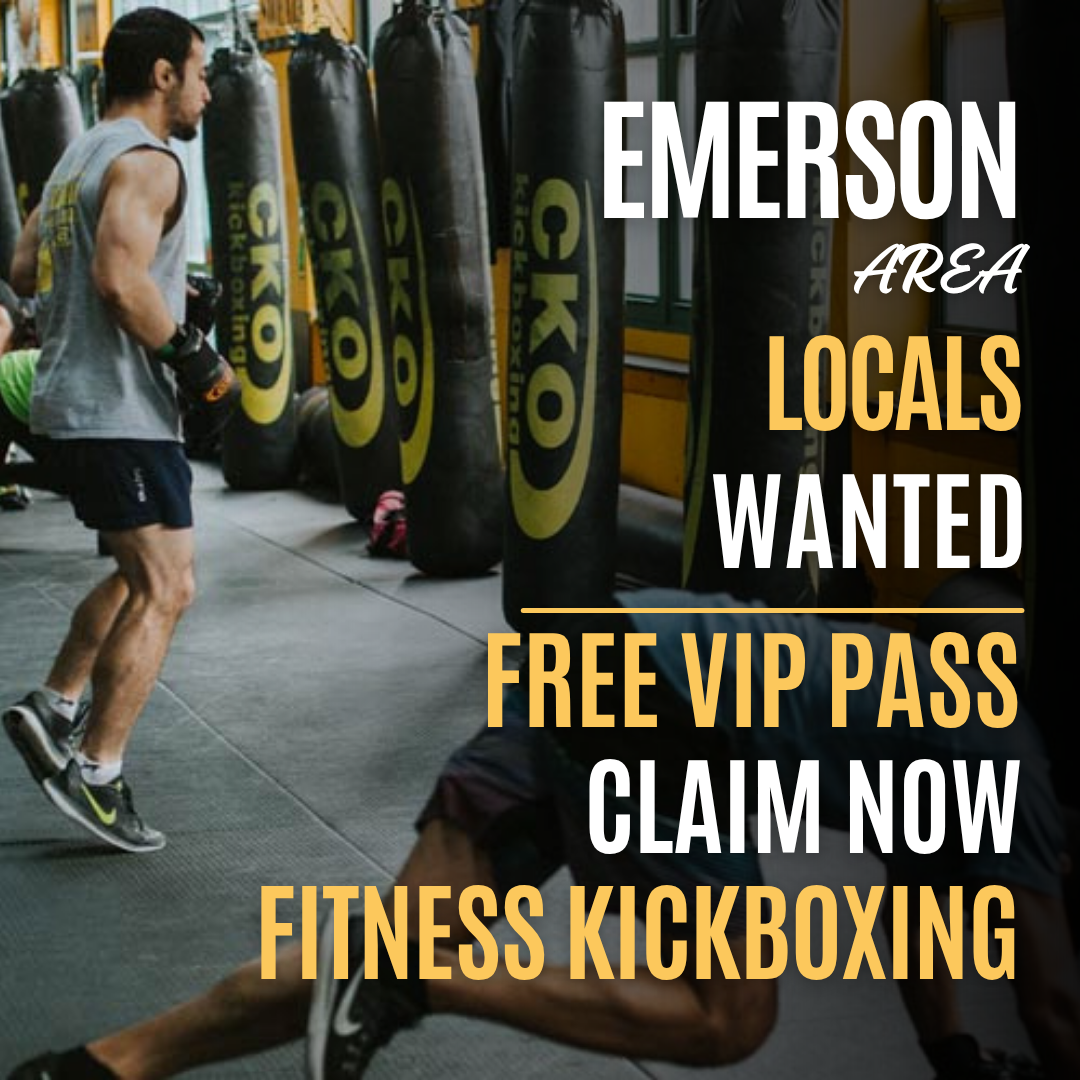 CKO Emerson Facebook ad: FIRST COME, FIRST SERVED!