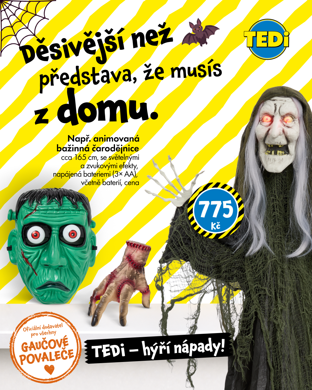 TEDi Česko Facebook ad: Horké novinky: TEDi