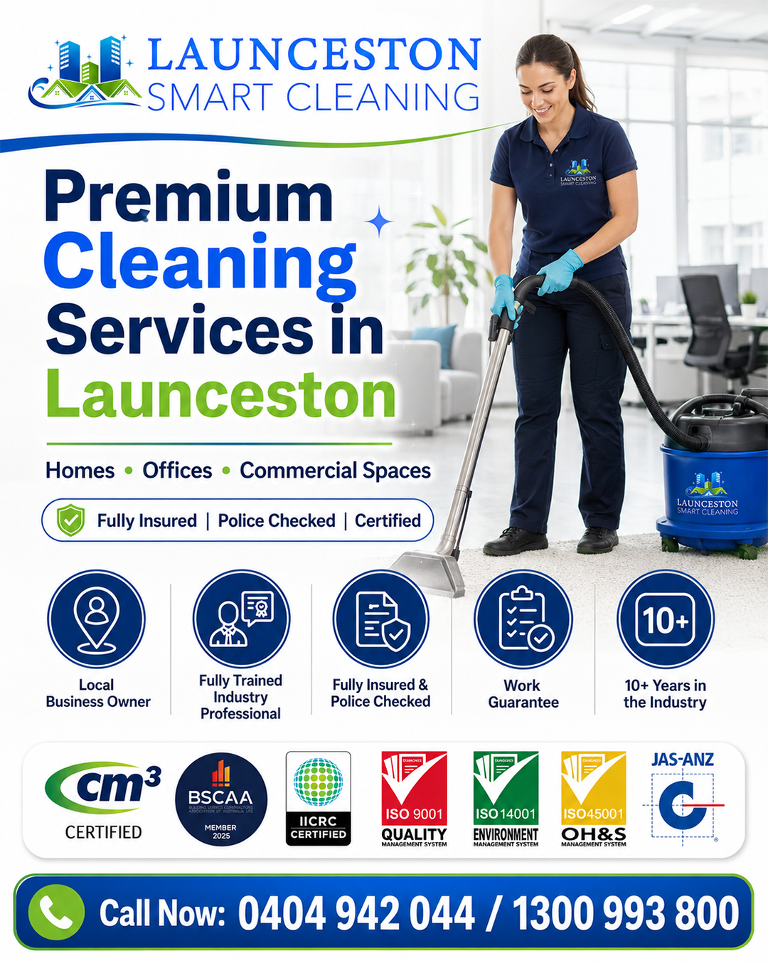 Launceston Smart Cleaning Facebook ad